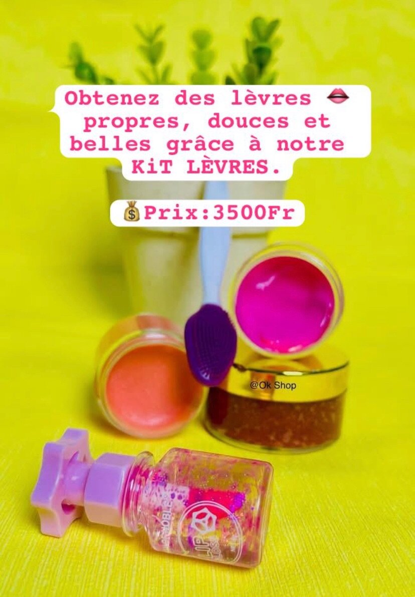 KIT LÈVRES (pour des lèvres propres et éclatantes)