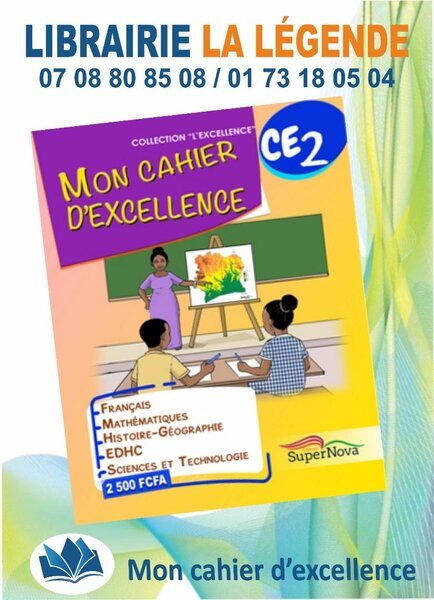 Cahier d'Excellence CE2