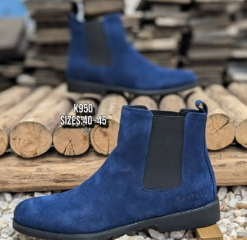 Mens BERLUTI suede chelsea boots 