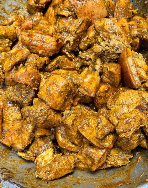 Porc Africain Braisé + Attieke