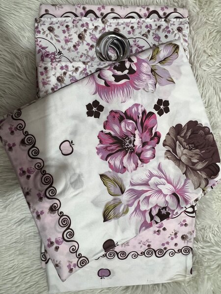 Ring Curtains for Doors/Window- 2 Pieces