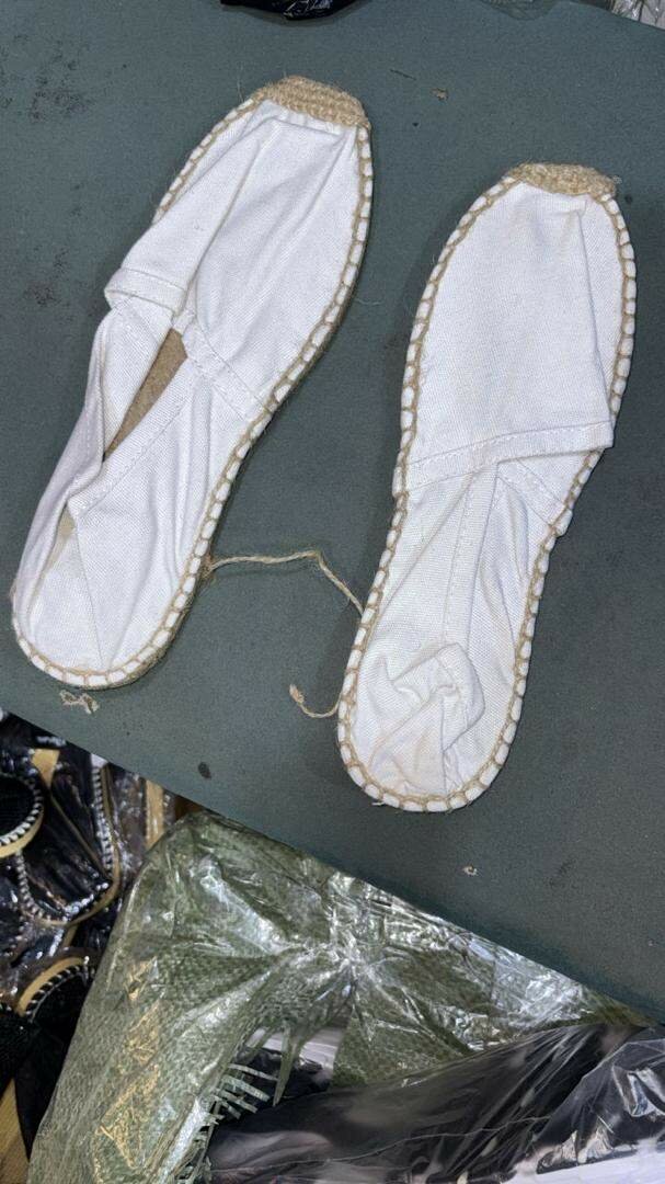 Espadrilles en toile unisexe