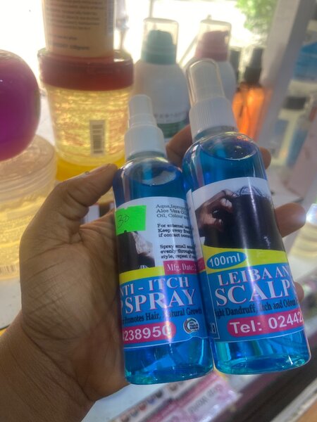 Leona anti itch scalp spray