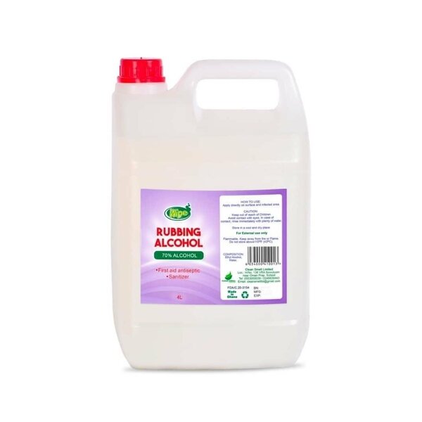 5L WIPE RUBBING ALCOHOL