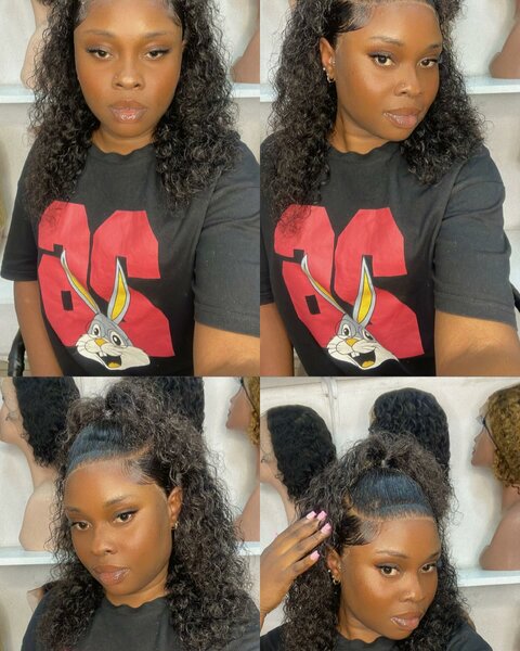 Beautiful and elegant women's wig