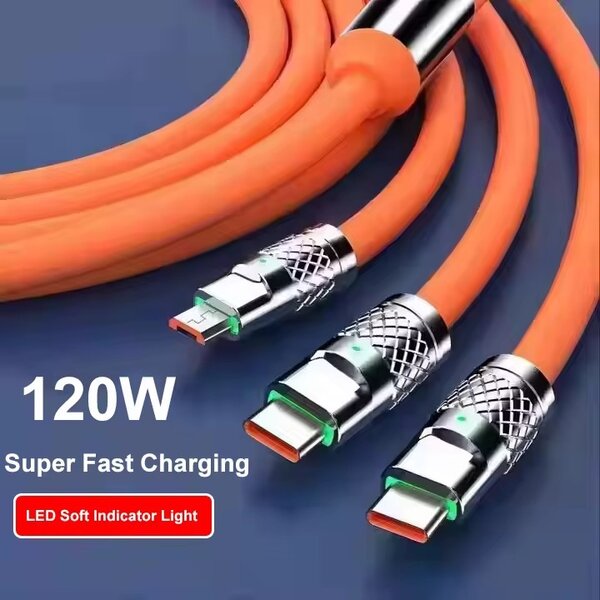 Câble USB-C 120W Charge Rapide