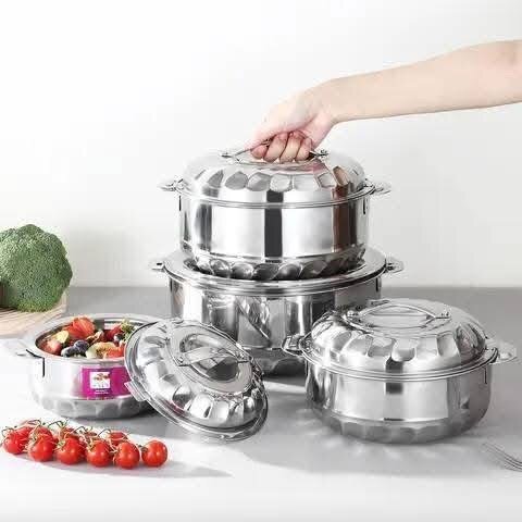 Ensemble de casseroles en acier inoxydable