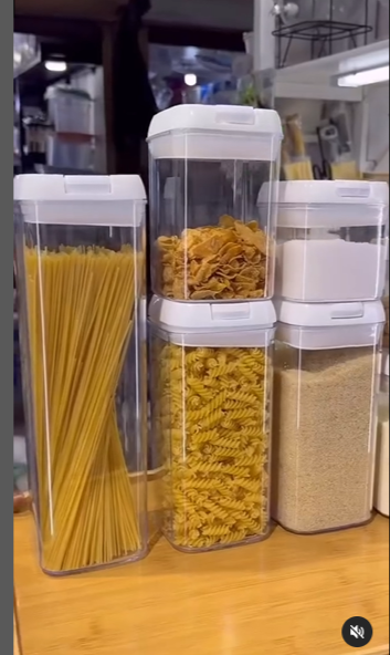 7 pieces set storage canister available now