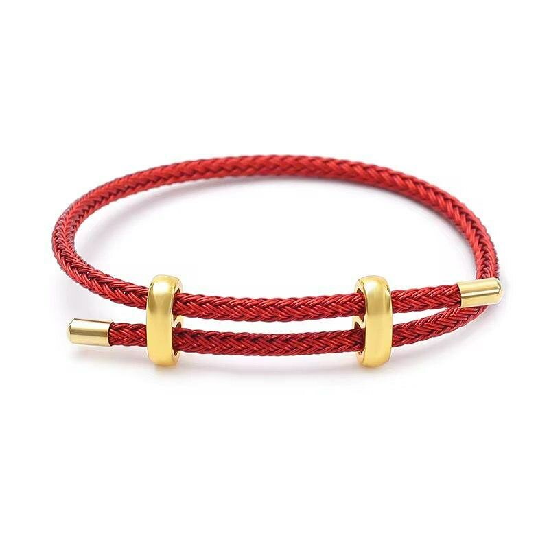 Bracelet corde tressée élégant