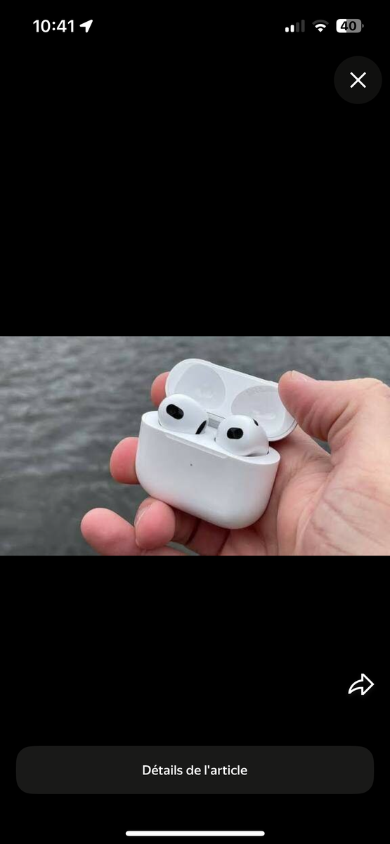 Écouteurs sans fil avec MagSafe