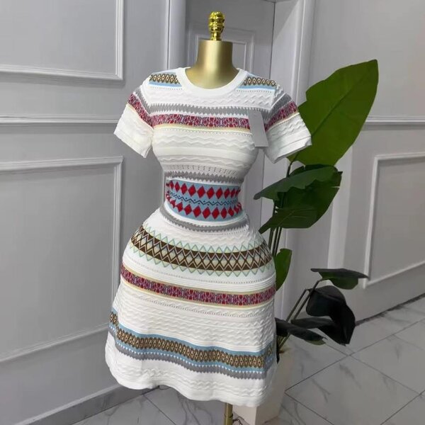 Robe Évasée Bohème Chic