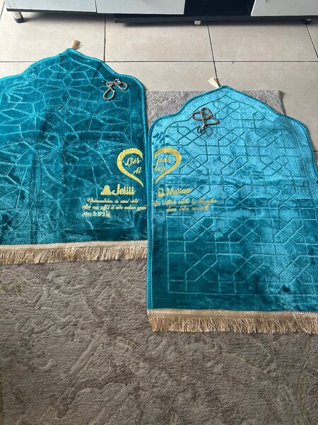 Tapis de prière personnalisés
