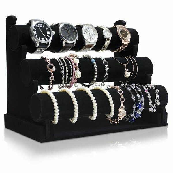 3 layers watch and bracelet display