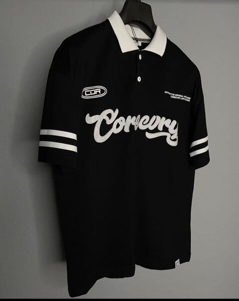 Polo noir homme stylé