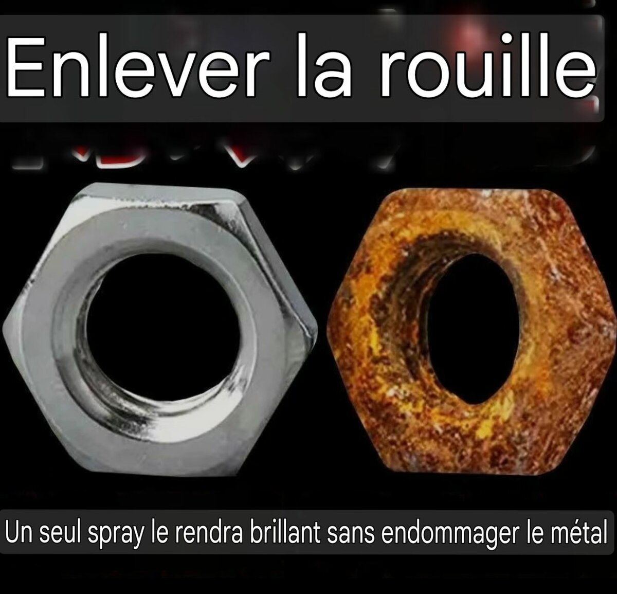 Spray antirouille pour métal