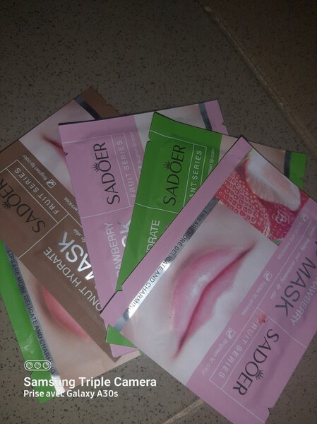 Masques hydratants Sadoer