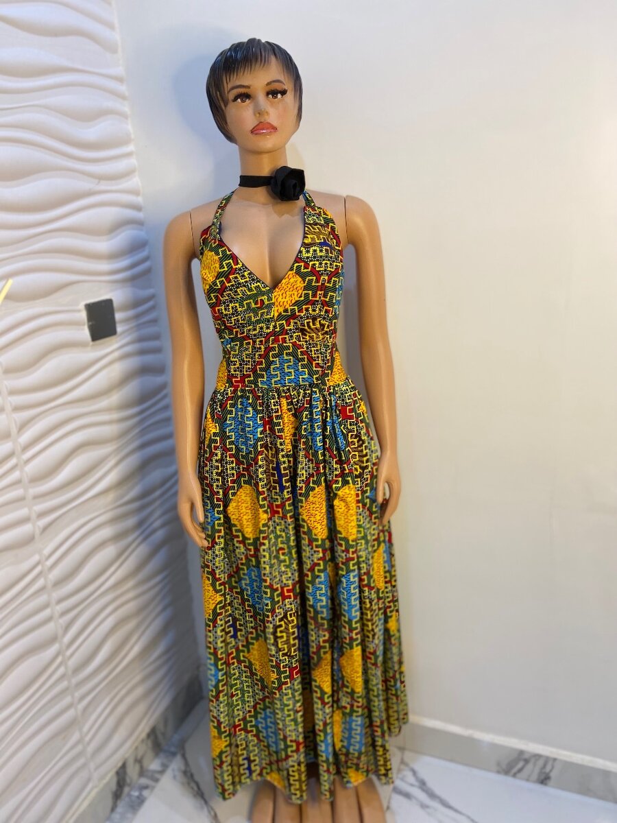 African Print Ankara Dress