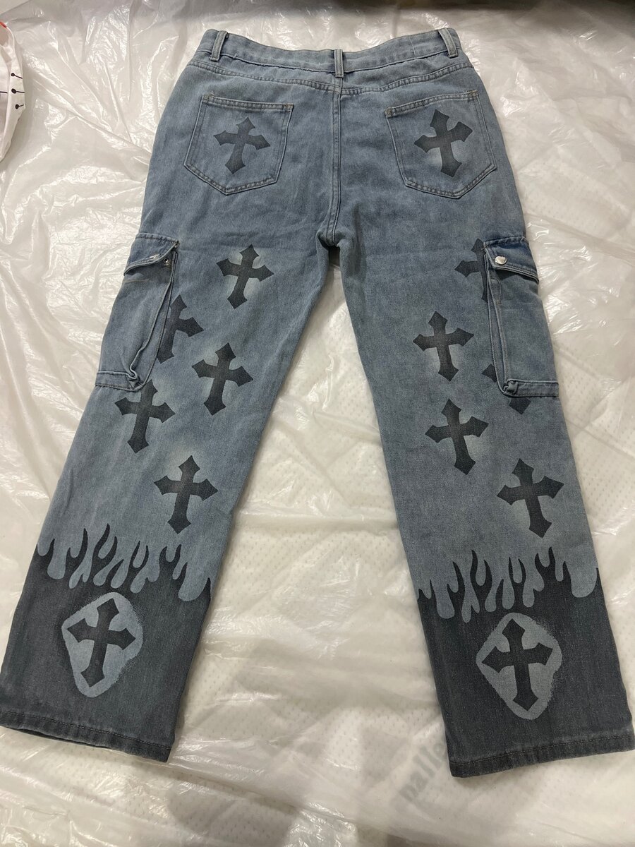 Jeans croix