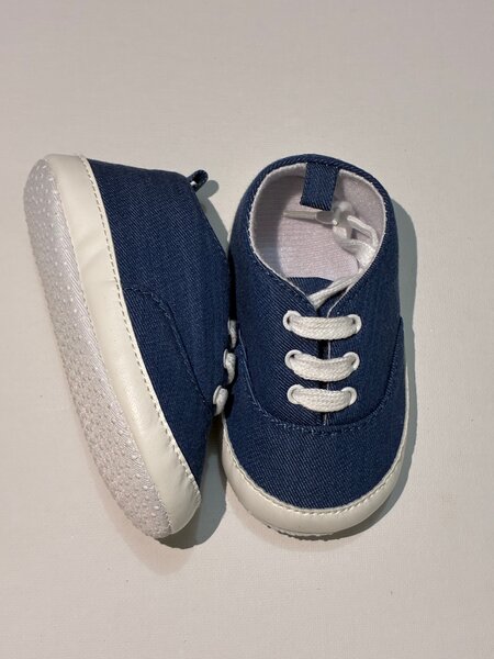 Chaussures bébé bleu marine
