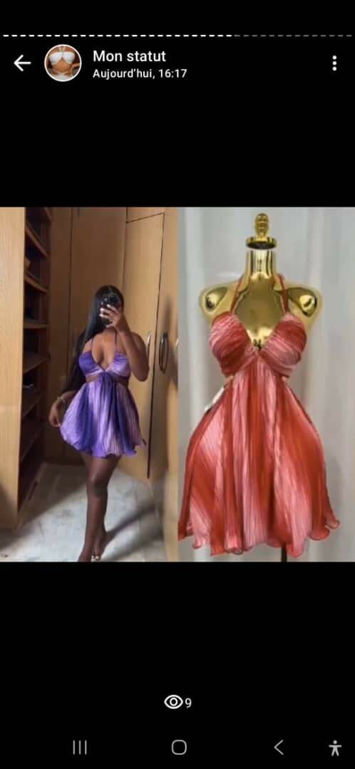 Robe de soirée florale élégante