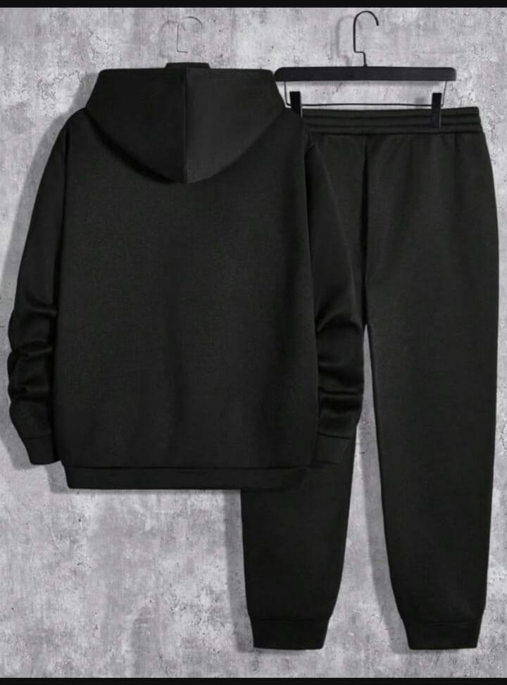 Men's Grey tracksuit wolf design