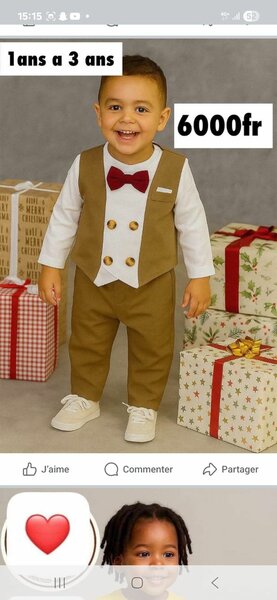 Tenue Enfant Élégante