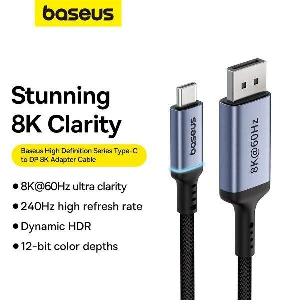 Baseus Câble Adaptateur 8K Type-C