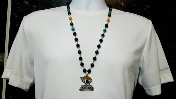 Jacksonville Jaguars Team Beads Necklace