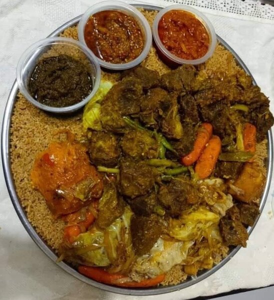 Délicieux tchep à la viande