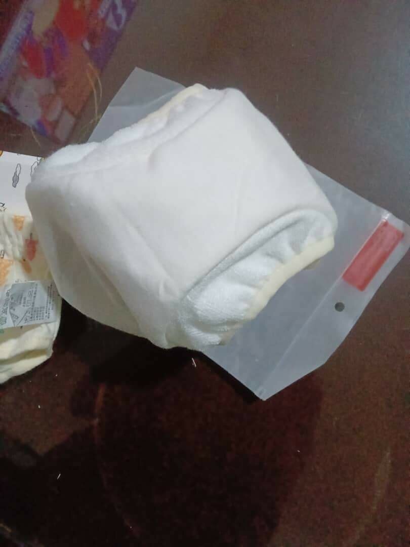 5 Couches tissus bébé lavables