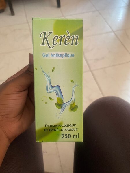 Gel douche antiseptique