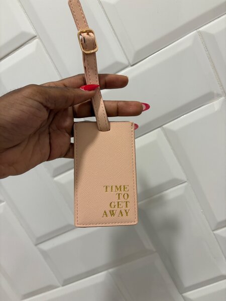 Passport cover / bag name tag