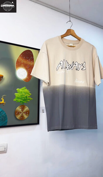 T-shirt dégradé moderne