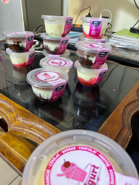 Yaourts gourmands variés