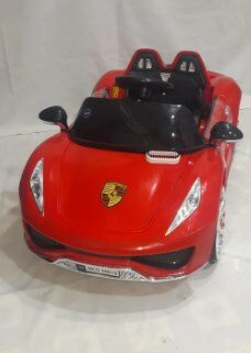 Kids Electric Car with Doors Remote and Self-Drive, Key Start With Music MP3 Player, USB & AUX Option, Single Battery, Dual Motor, Wide Sitting Space Big Battery