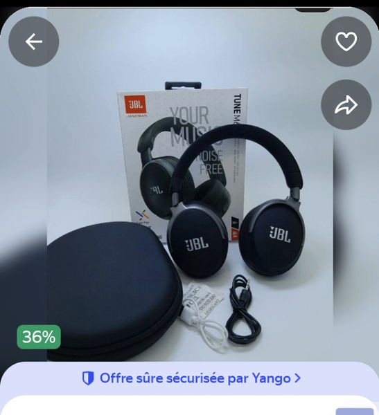 Casque JBL sans fil