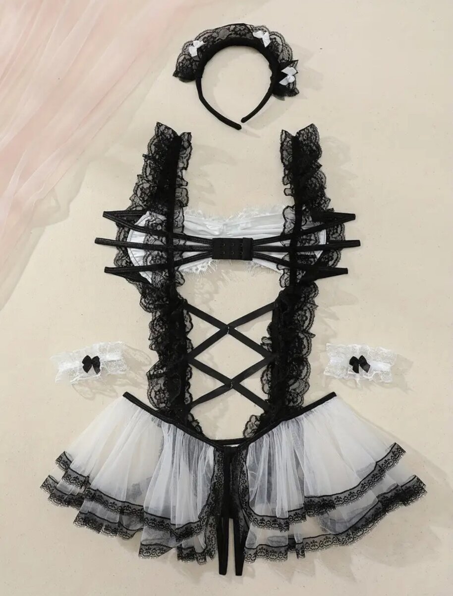 Cosplay Costume, Bow Knot Lace