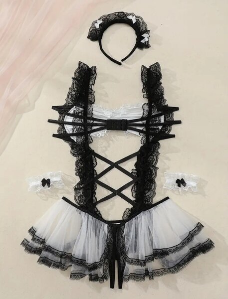 Cosplay Costume, Bow Knot Lace