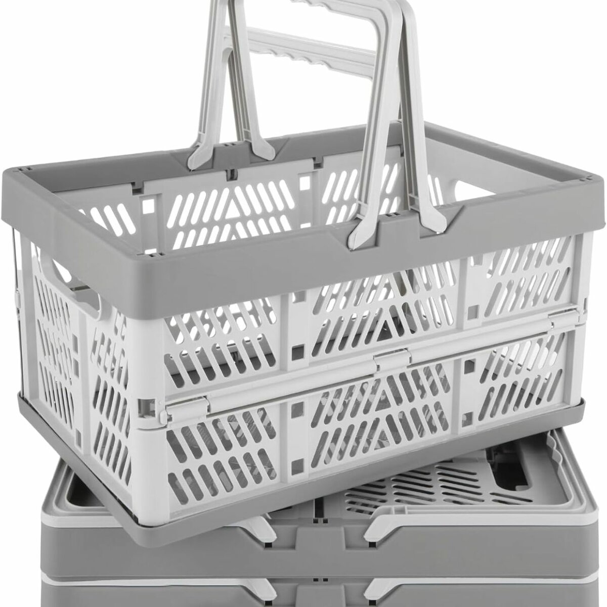 Multipurpose Portable Storage Basket  Shopping Crate