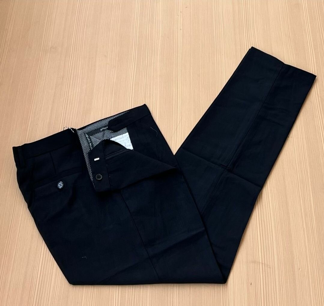 Men exquisite fashion and corporate trousers