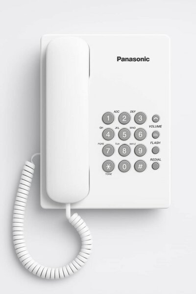 Téléphone Panasonic filaire compact