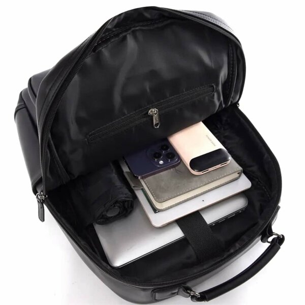 Sac à dos en cuir élégant