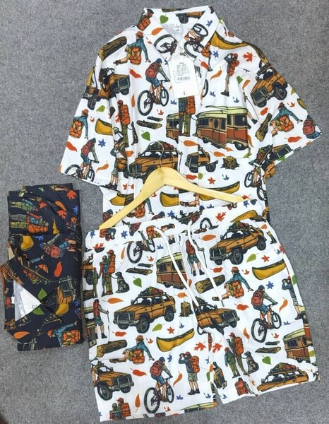 Ensemble Chemise et Short Coloré