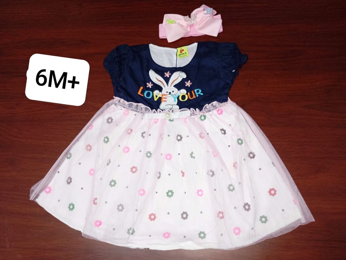 Robe Bébé Fille 6 Mois