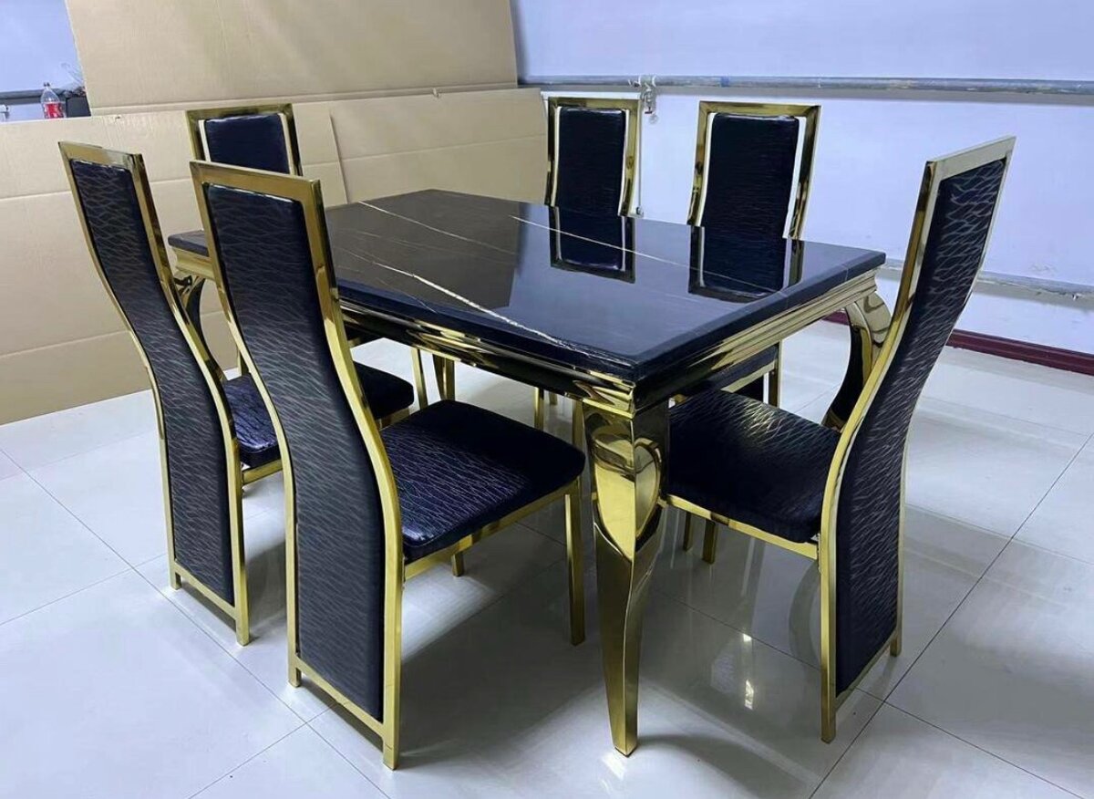 Gold Dinning Table