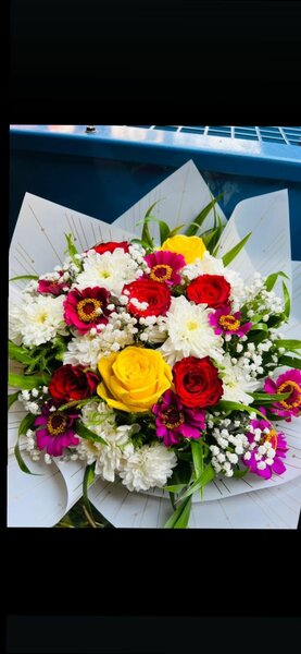 Bouquet de fleurs coloré