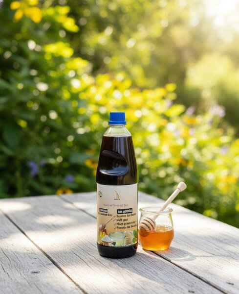 Miel Pur Naturel en Bouteille