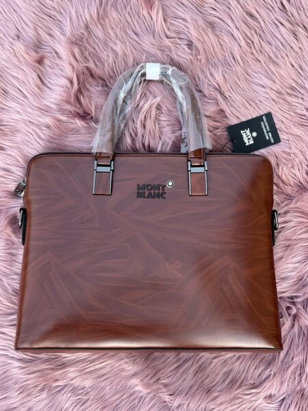 Versatile Montblanc Leather Laptop Bags