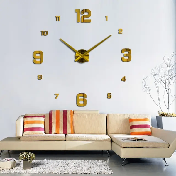 Origional 3d Wall clock largest size not sticker type