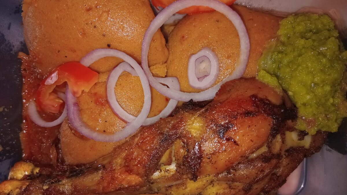 P. d farine d maïs à la tomate